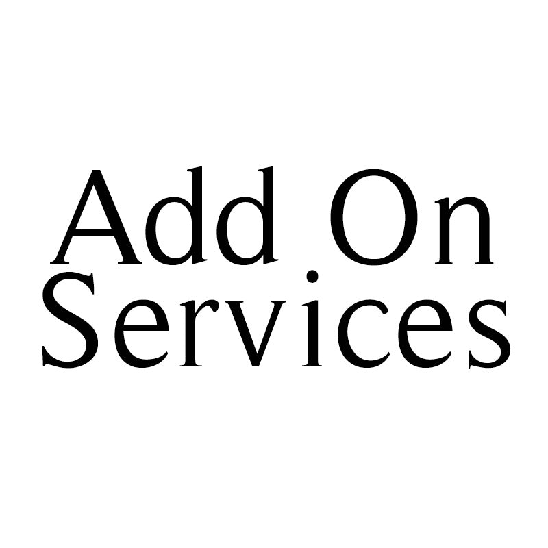 Add On Services