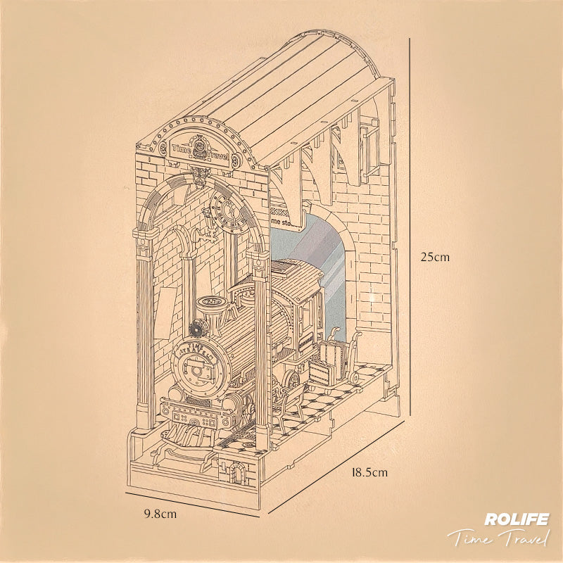 Time Travel - Book Nook from Rolife