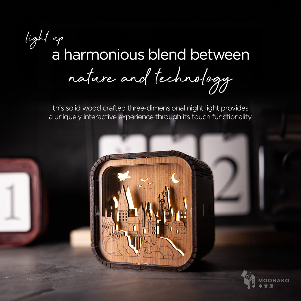 3D Music Light Cube – moohako 木音屋