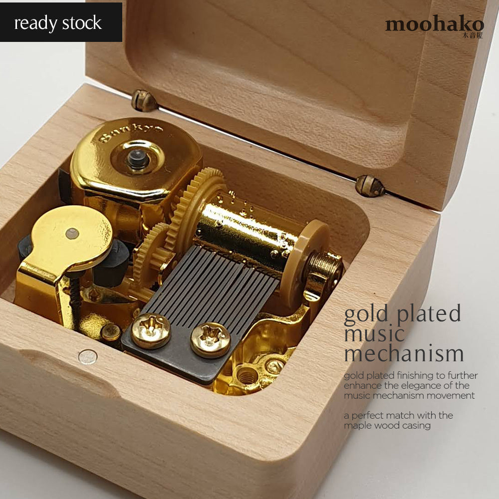 Classic Wooden Music Box