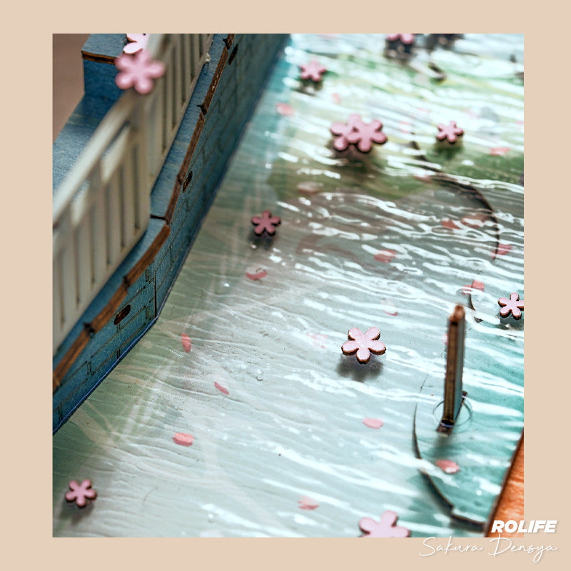 Sakura Tram - Book Nook from Rolife