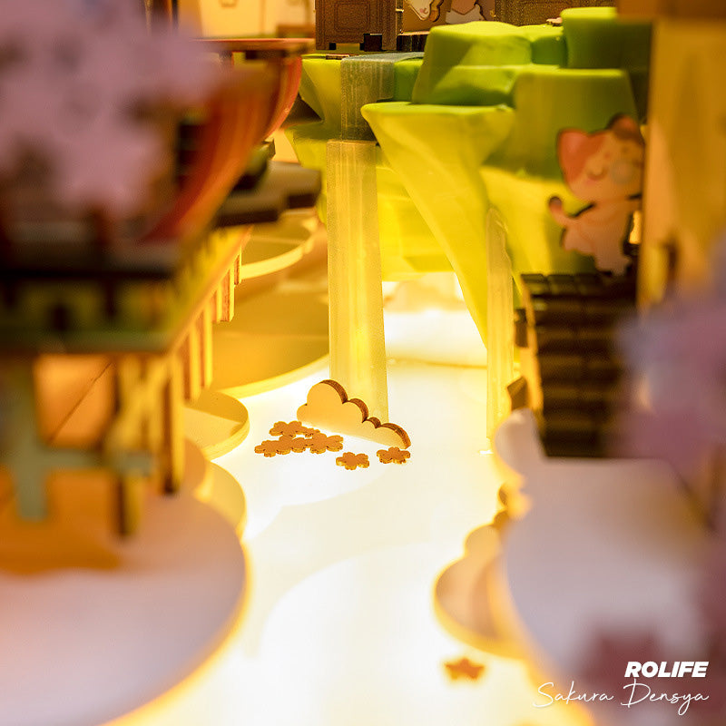 Sakura Tram - Book Nook from Rolife