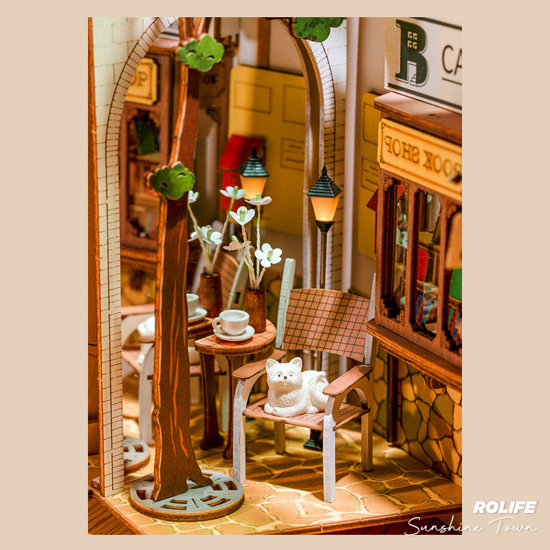 Sunshine Town - Book Nook from Rolife