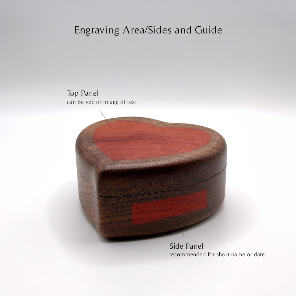 Heart Wooden Music Box