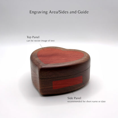 Heart Wooden Music Box