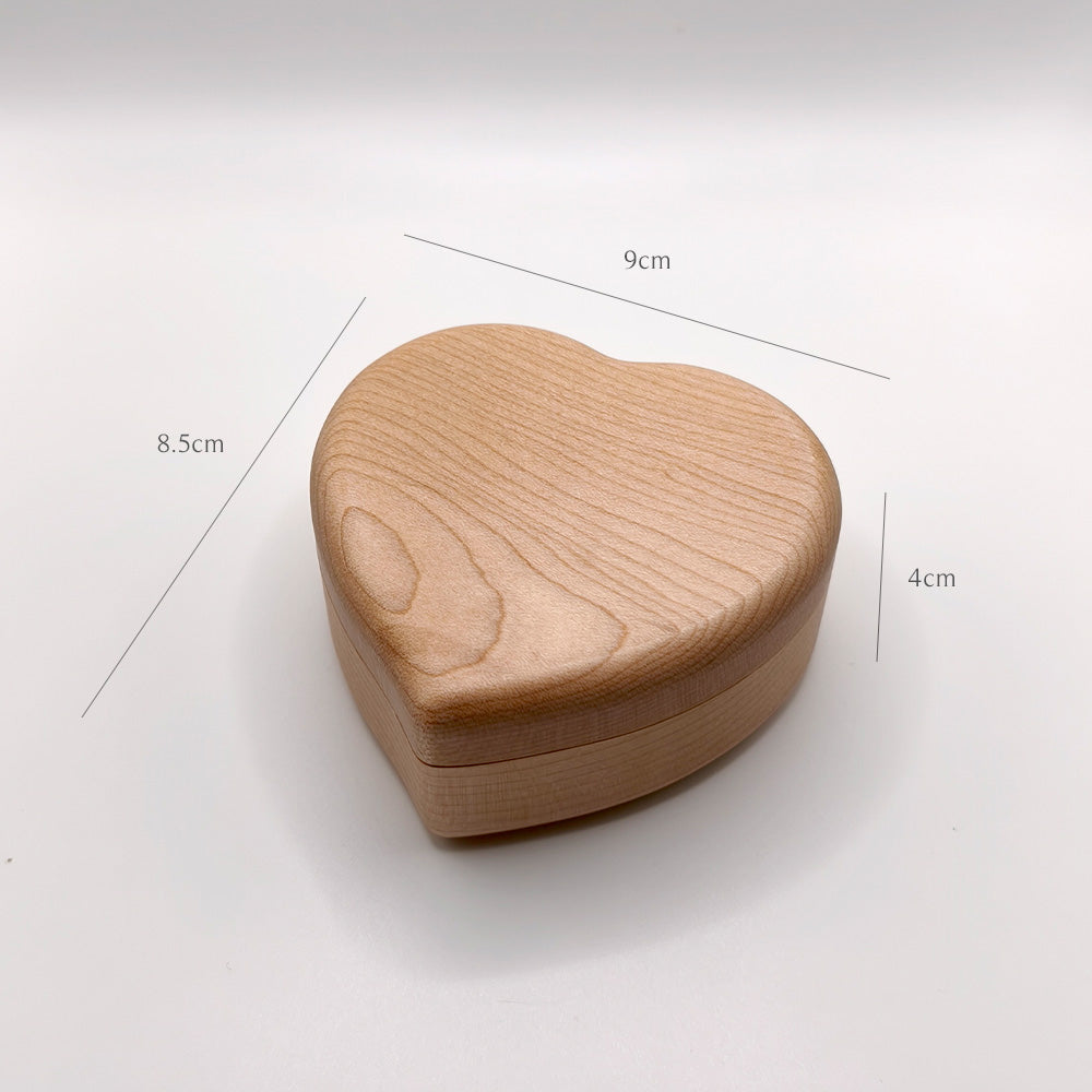 Heart Wooden Music Box