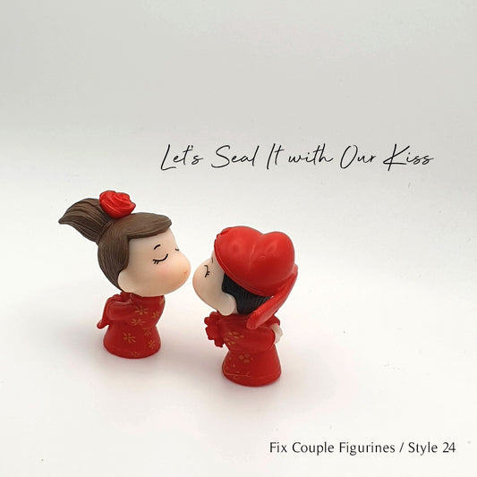 Figurine - Let's Seal It With Our Kiss