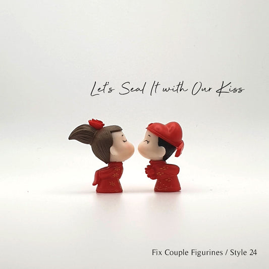 Figurine - Let's Seal It With Our Kiss