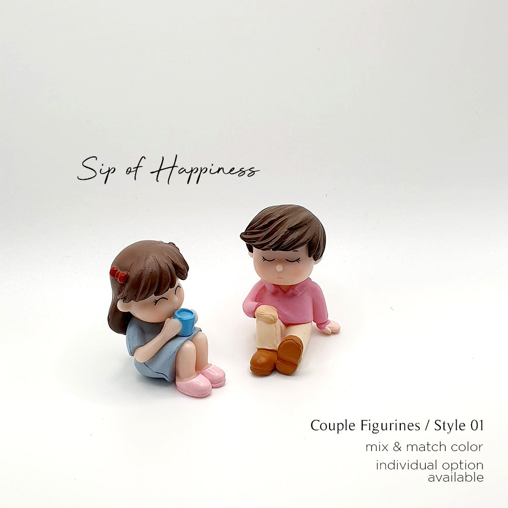 Figurine - Sip of Happiness