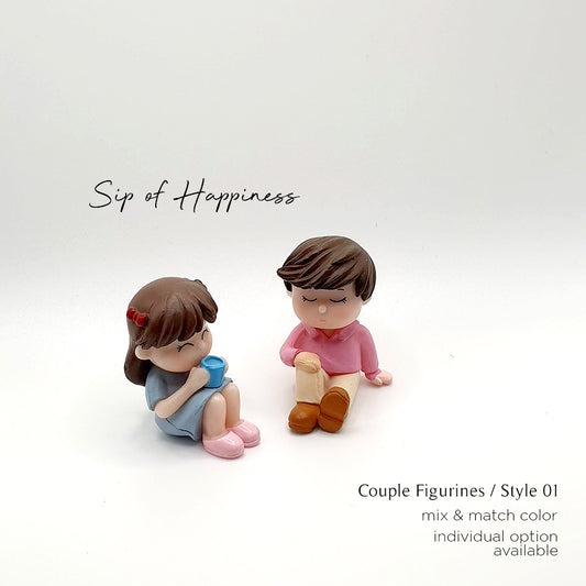 Figurine - Sip of Happiness