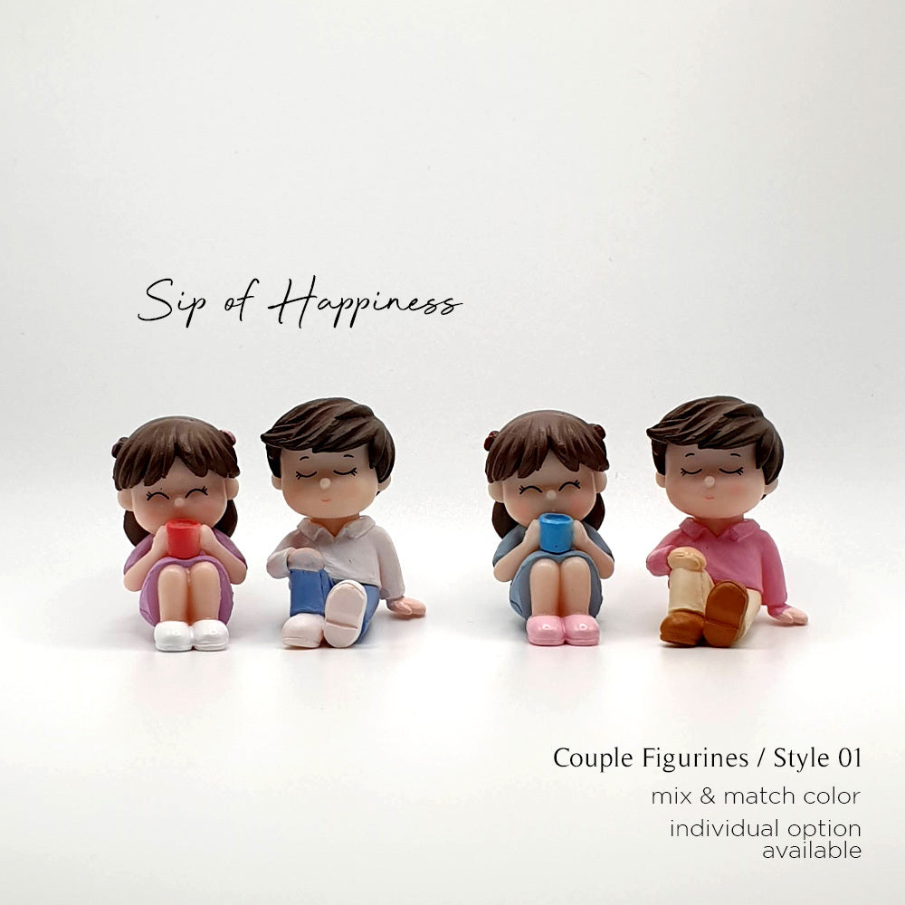 Figurine - Sip of Happiness