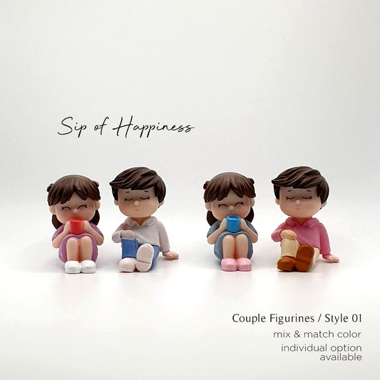 Figurine - Sip of Happiness